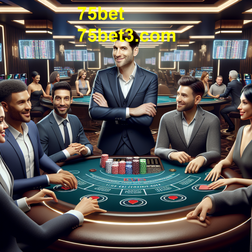 Experimente a Emoção dos Jogos Ao Vivo no 75bet